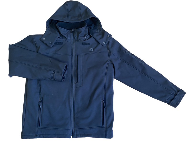 Parka Gaeaf Softshell wedi'i gynhesu